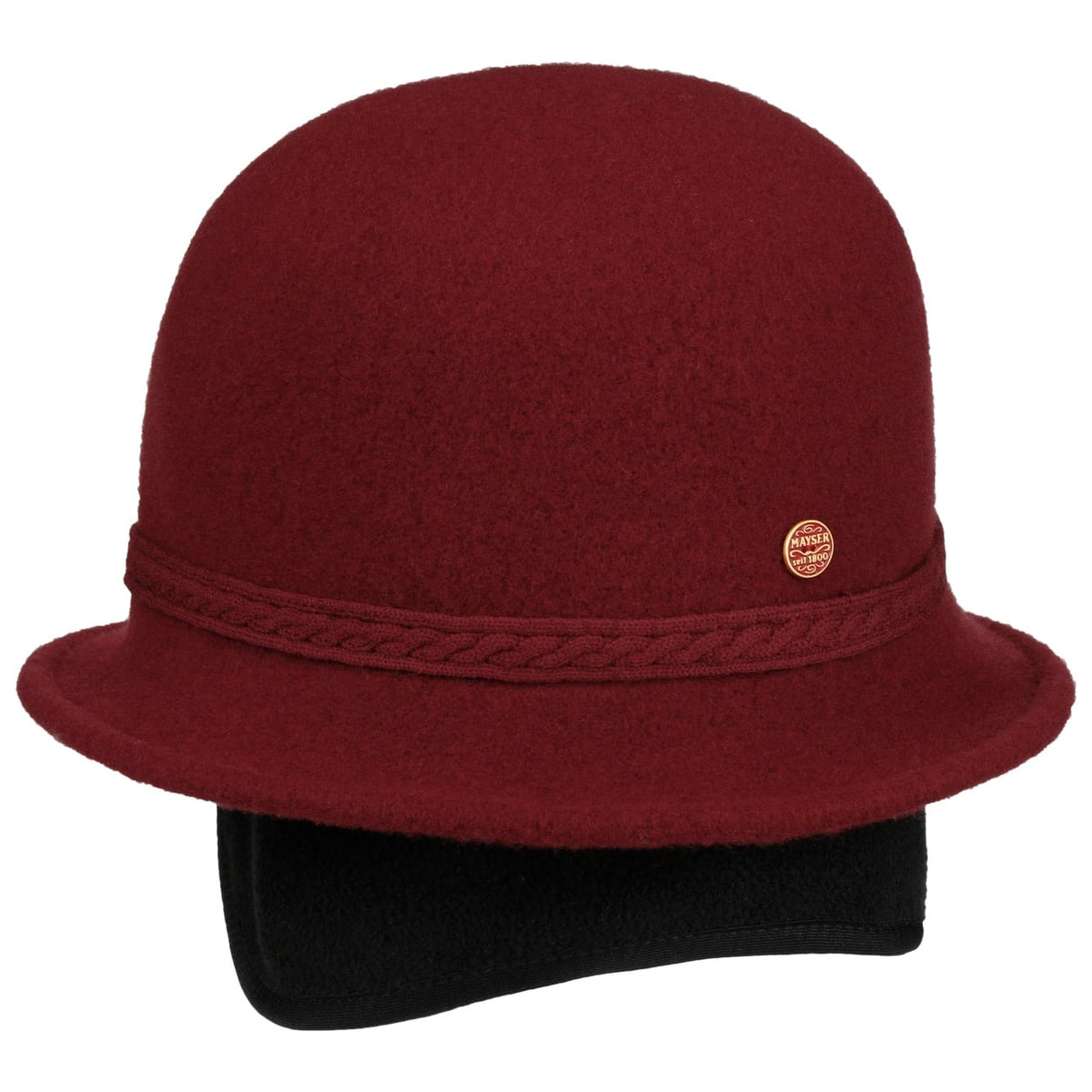 Cappello Follato con Paraorecchie Susanne bordeaux 6