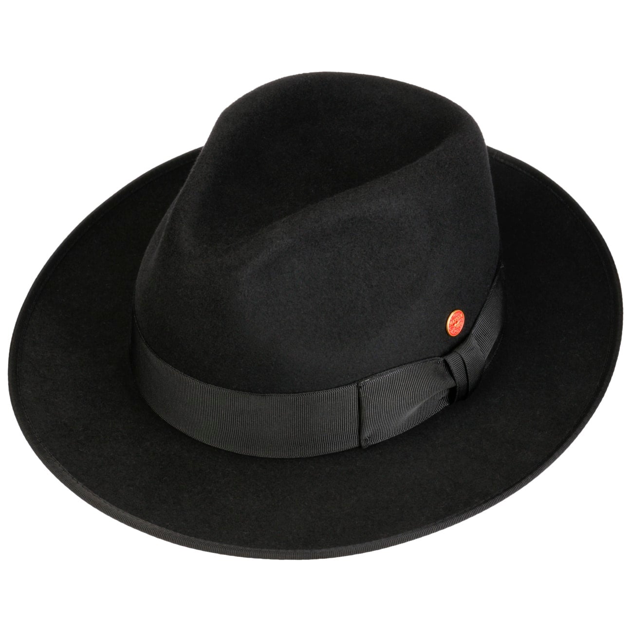 Cappello in Lana Fedora Atos schwarz 2