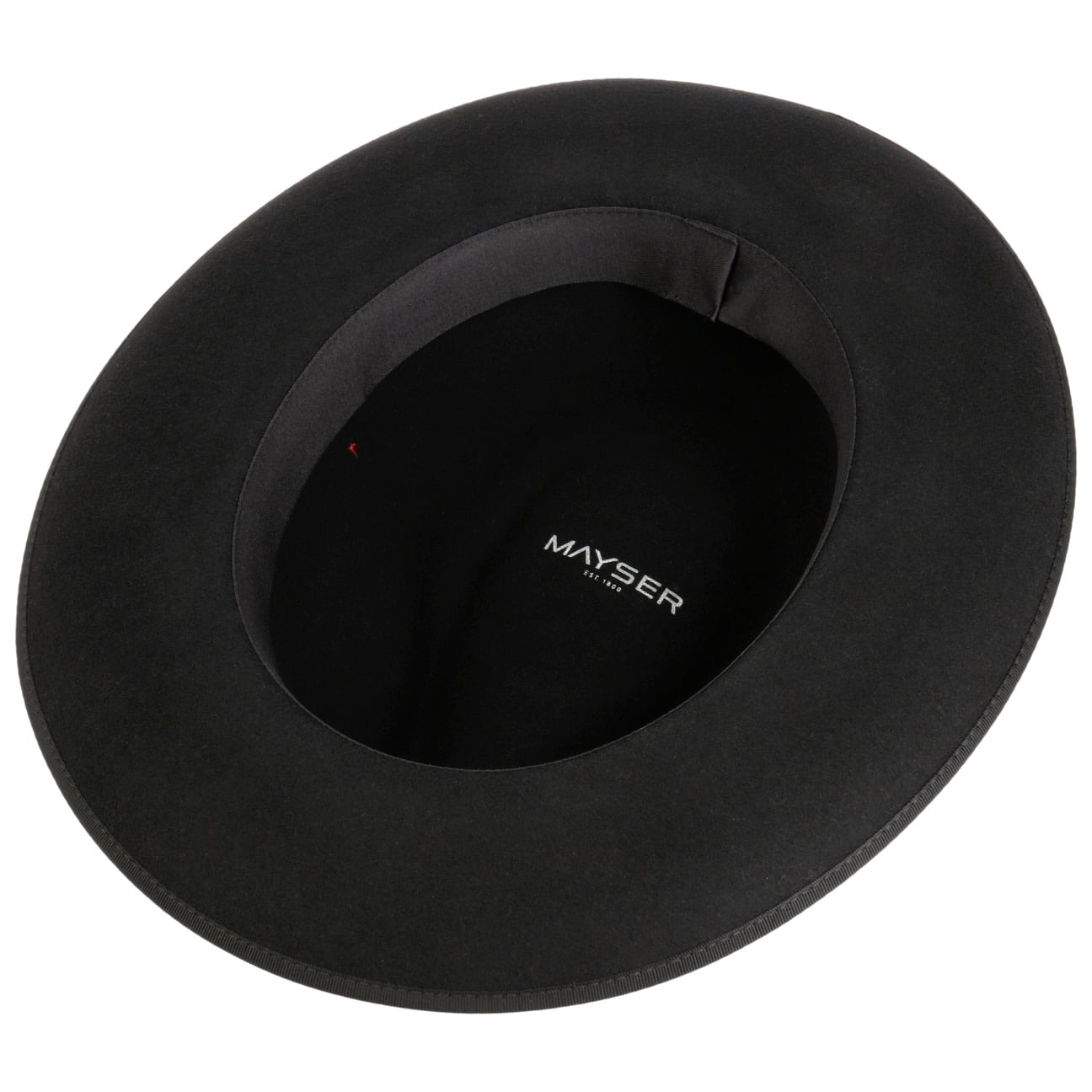 Cappello in Lana Fedora Atos schwarz 3