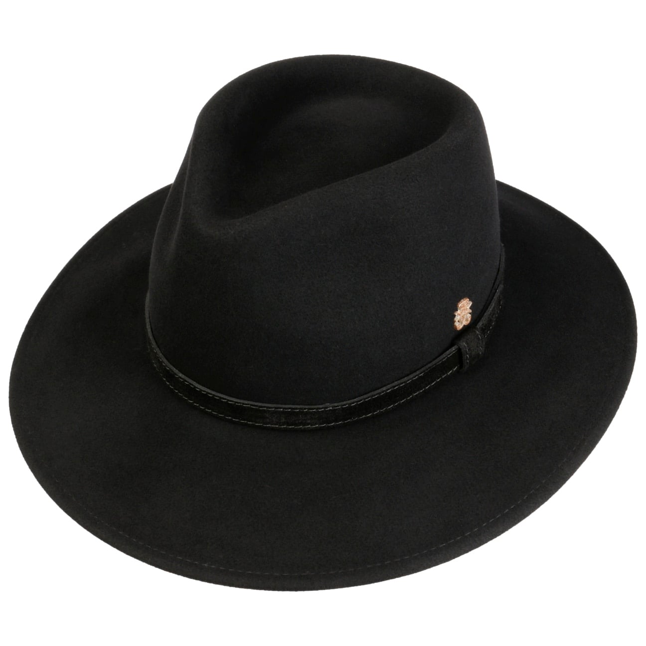 Chapeau en Laine Noam Velvet Zechbauer schwarz 7