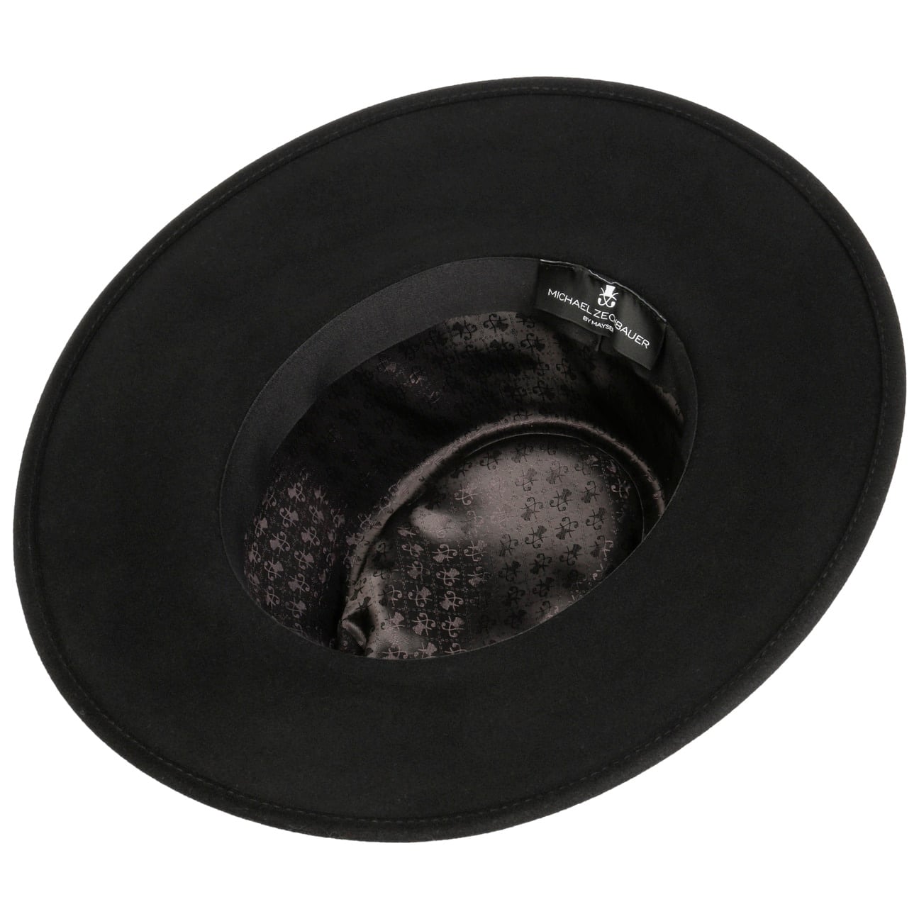 Chapeau en Laine Noam Velvet Zechbauer schwarz 8