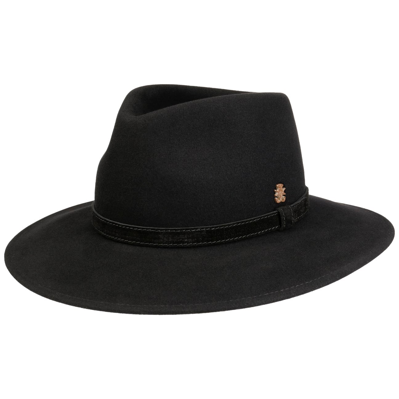 Chapeau en Laine Noam Velvet Zechbauer schwarz 6