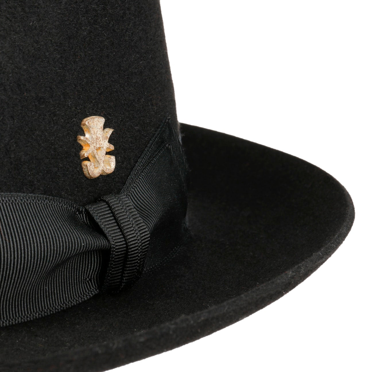 Chapeau en Feutre de Poils Premium Zechbauer schwarz 7