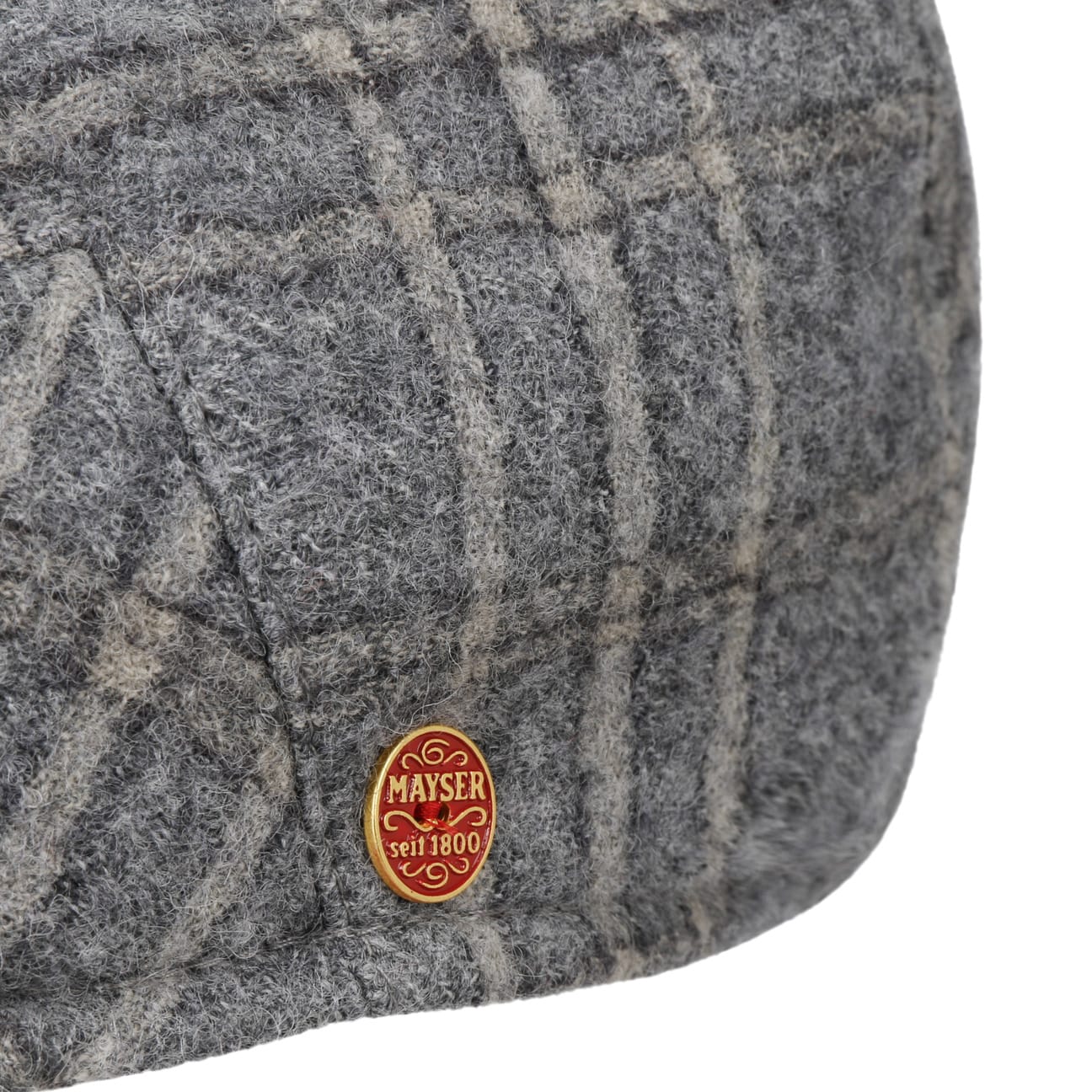 Merlino Casual Flatcap mit Ohrenklappen grau-blau 5