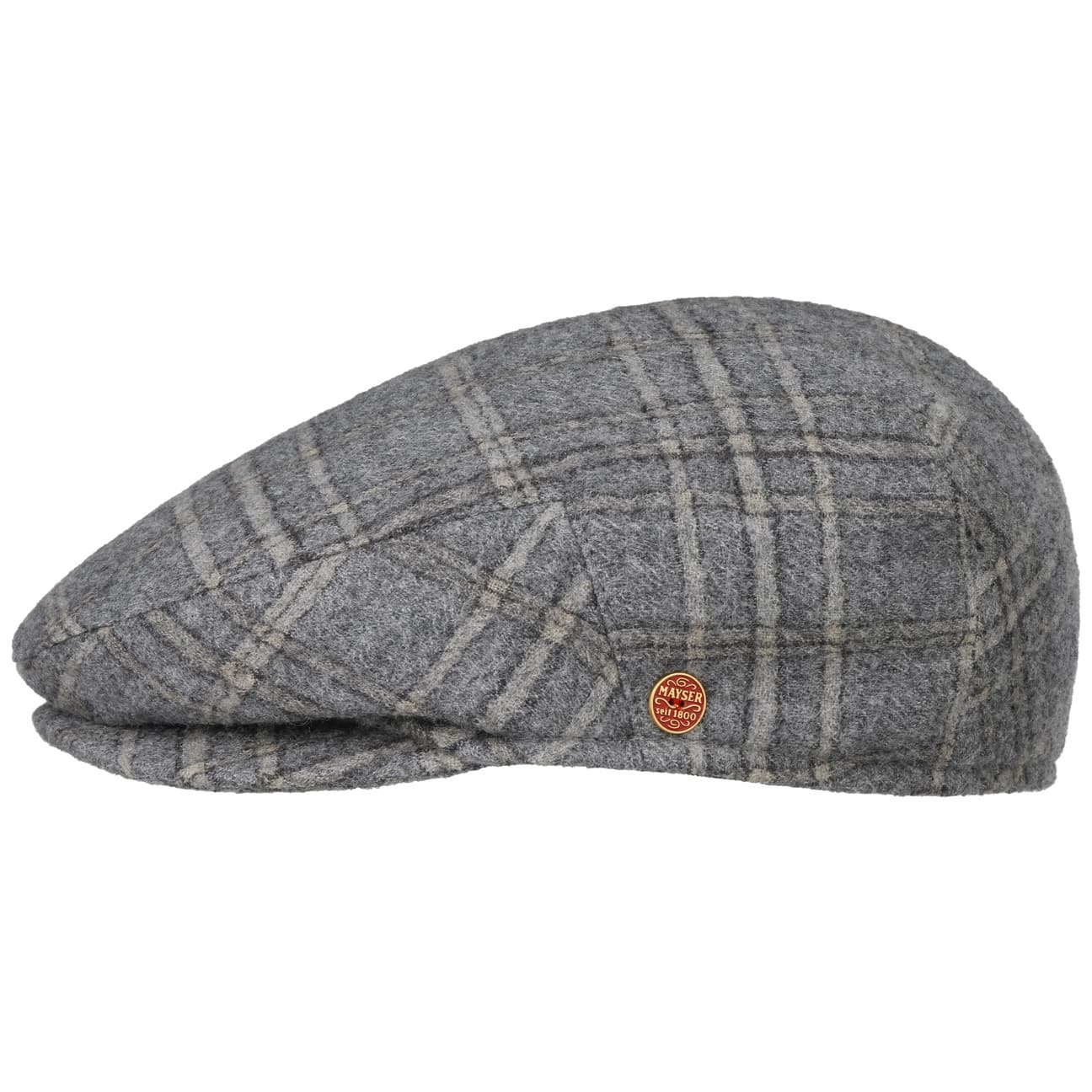 Merlino Casual Flatcap mit Ohrenklappen grau-blau 6