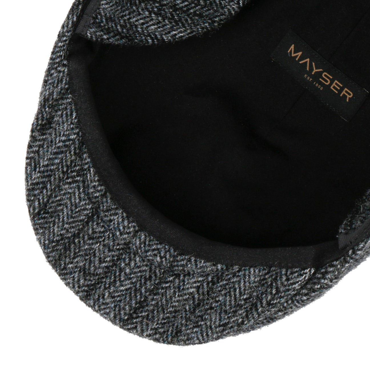 Sidney Wool Flat Cap With Ear Flaps grau 5