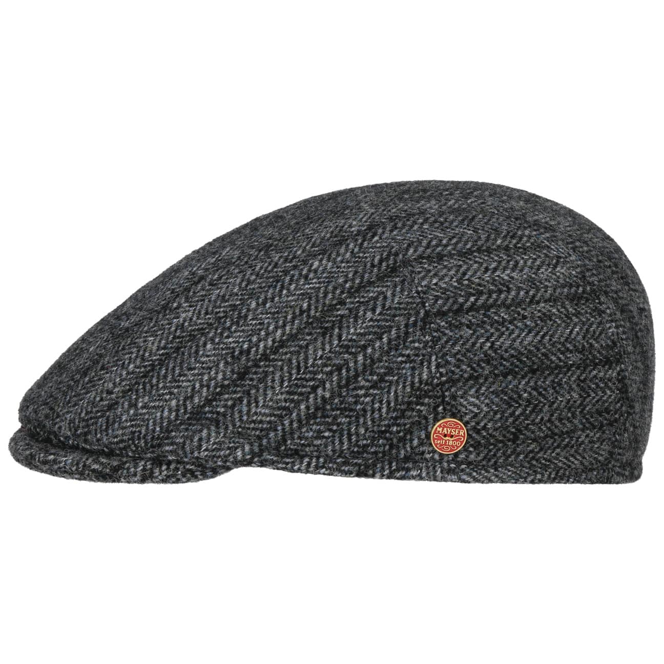 Sidney Wool Flat Cap With Ear Flaps grau 8