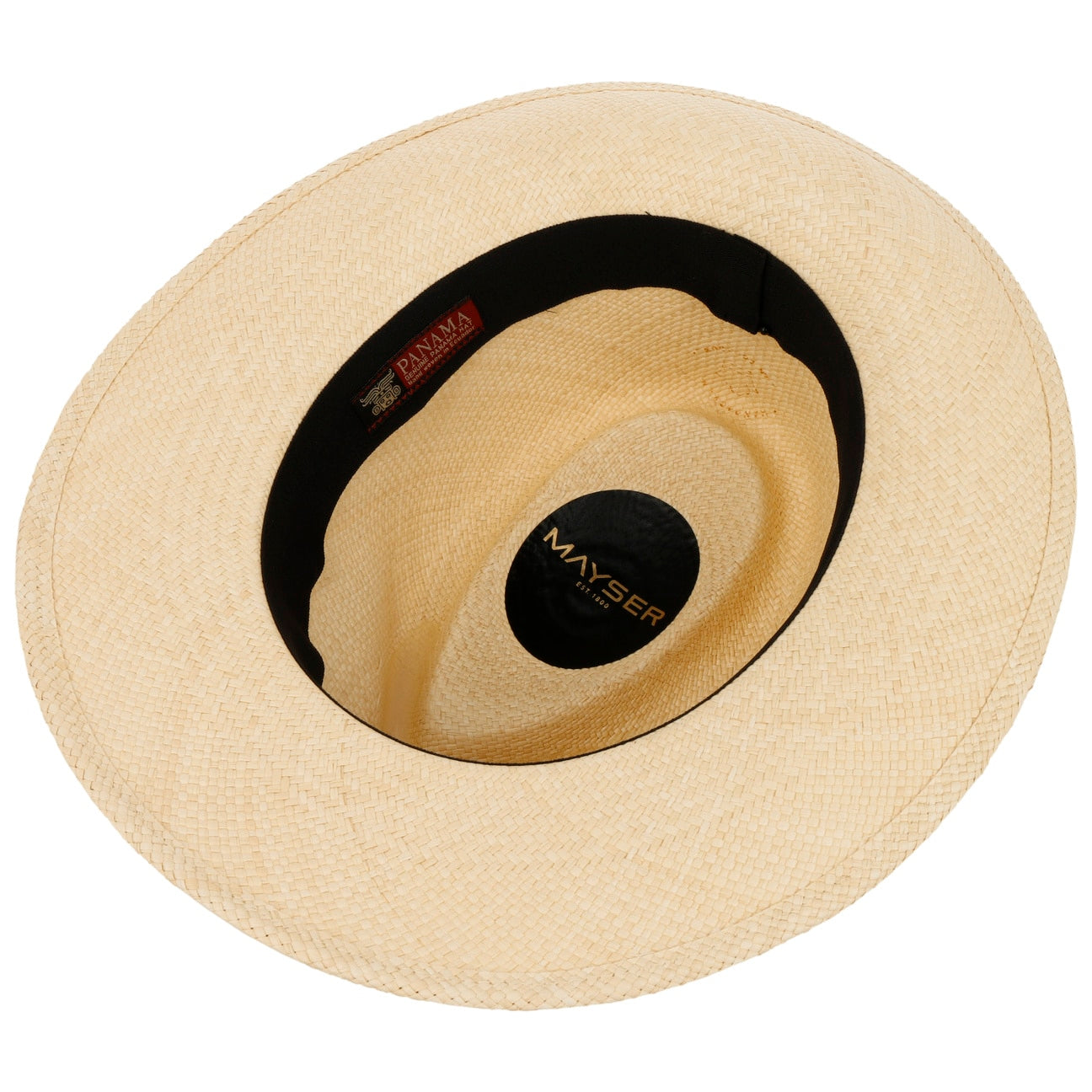 Chapeau Panama Varelo Bogart natur-schwarz 4