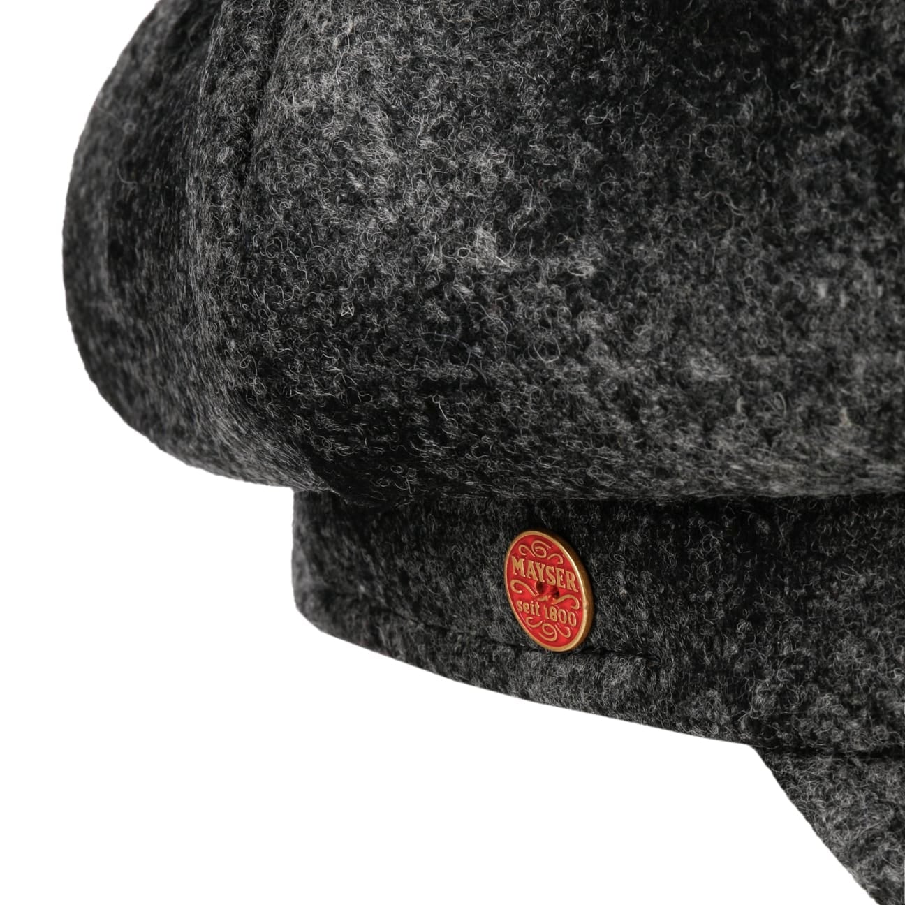 Berretto Newsboy Cia New Merino anthrazit 4