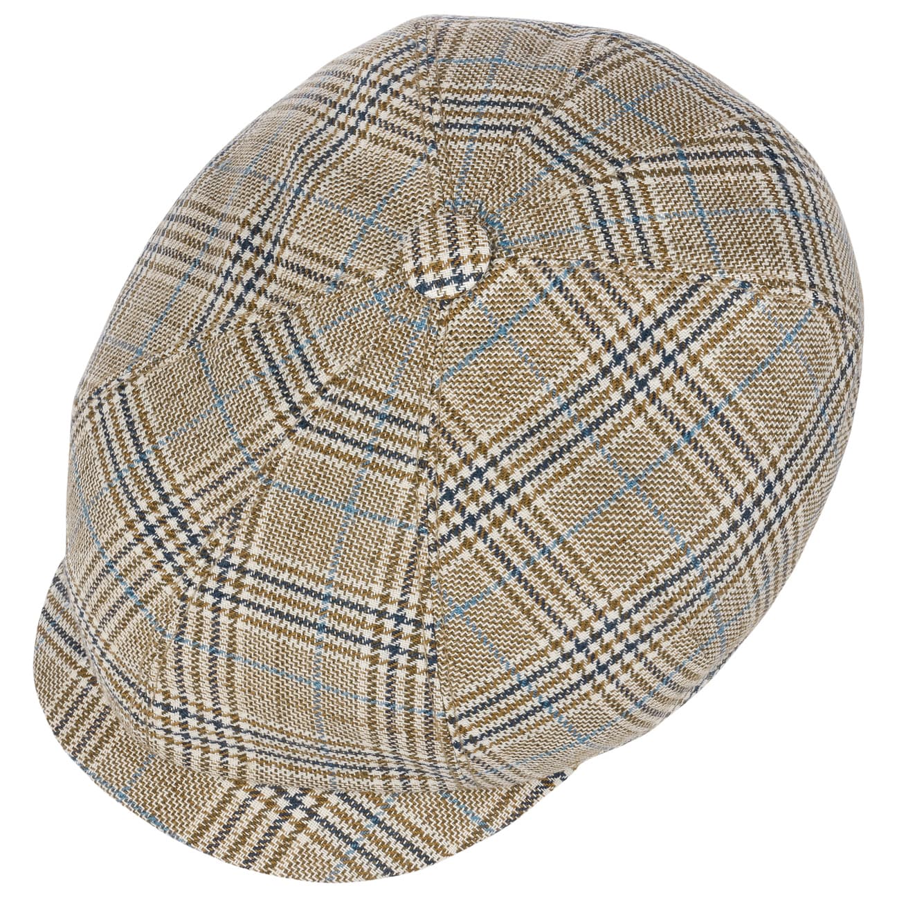 Emil Summer Check Flatcap Zechbauer beige 2