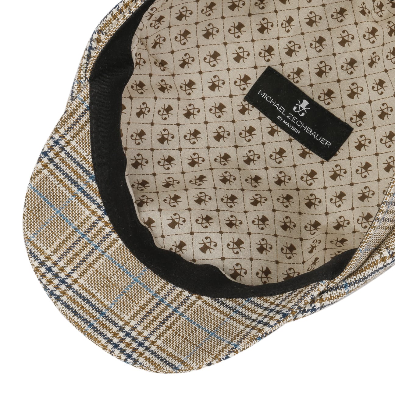 Emil Summer Check Flatcap Zechbauer beige 3