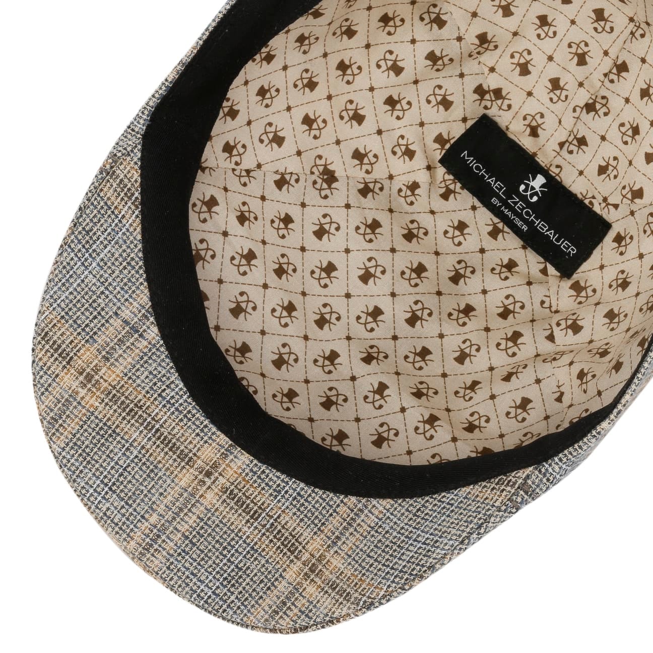 Paquito Zechbauer Flat Cap i Lin beige 3