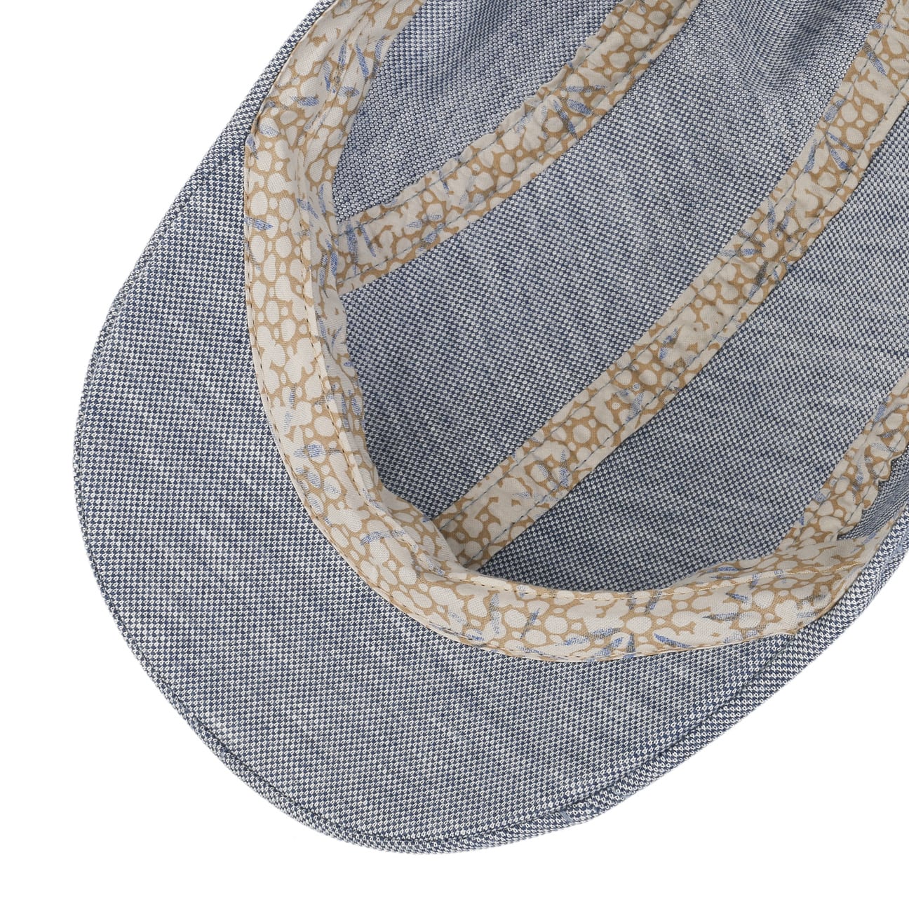 Prince Soft Flat Cap blau 3
