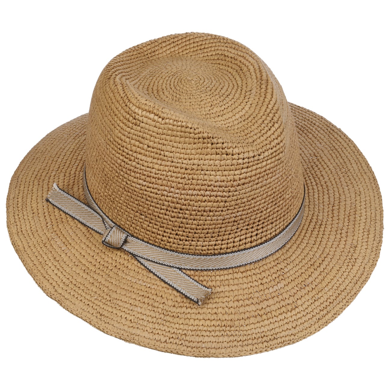 Crochet Panamahut natur 2