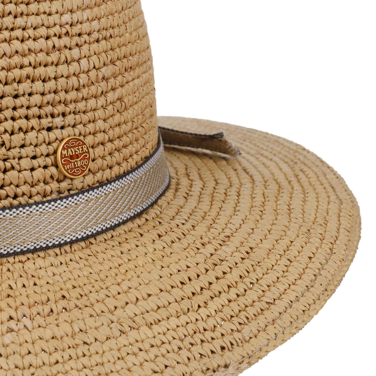 Crochet Panamahut natur 4