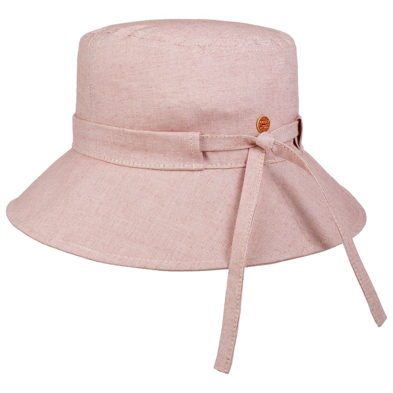 Uni Bucket Stoffhut mit UV-Schutz rot 2