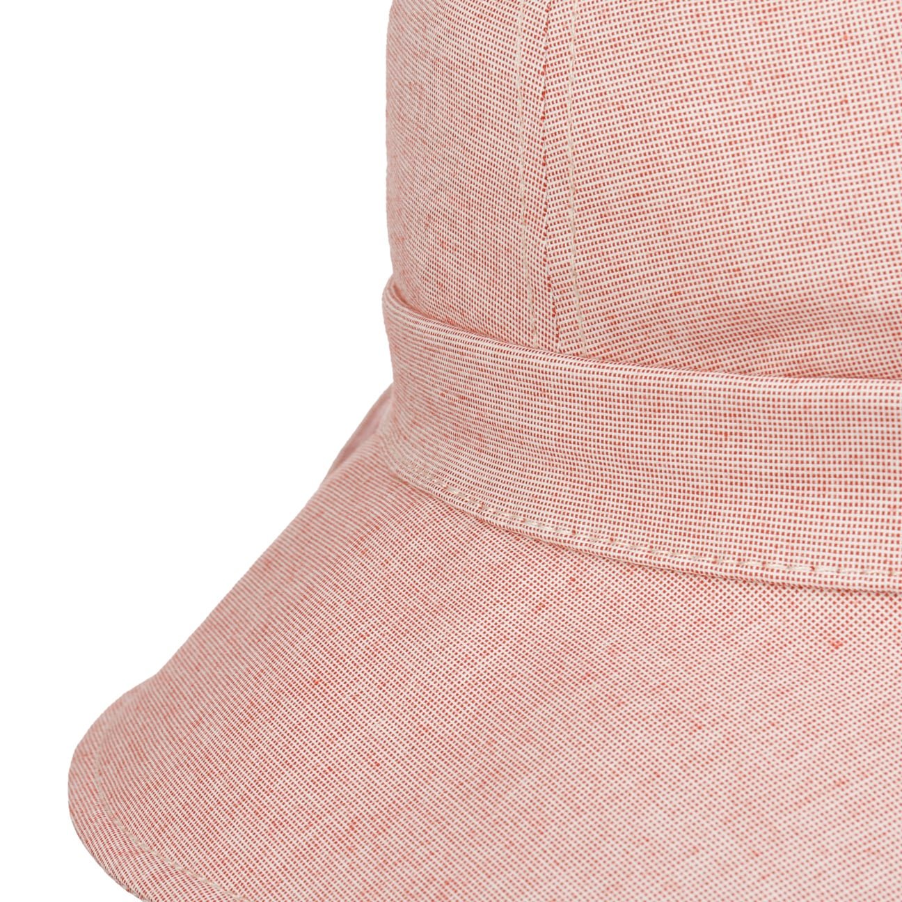 Uni Bucket Stoffhut mit UV-Schutz rot 3