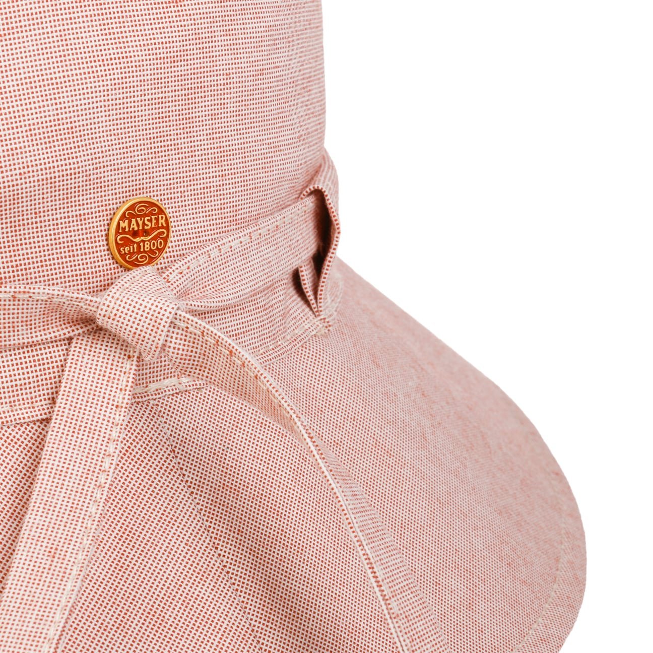 Uni Bucket Stoffhut mit UV-Schutz rot 4