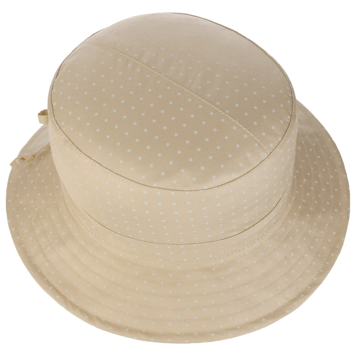 Small Dots Vendbar Hatt beige 2