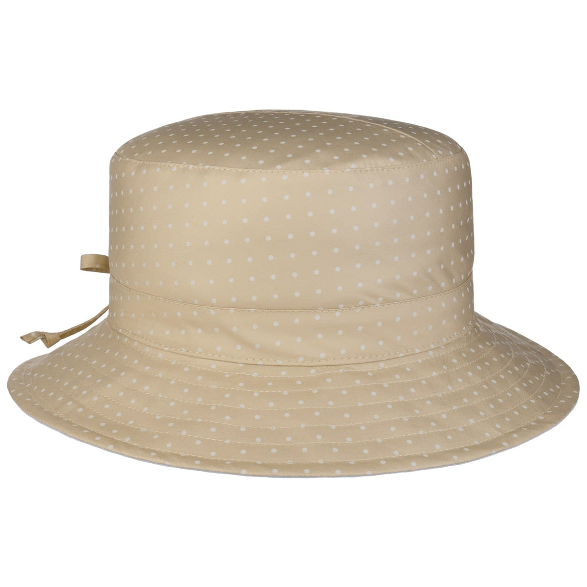 Small Dots Vendbar Hatt beige 6