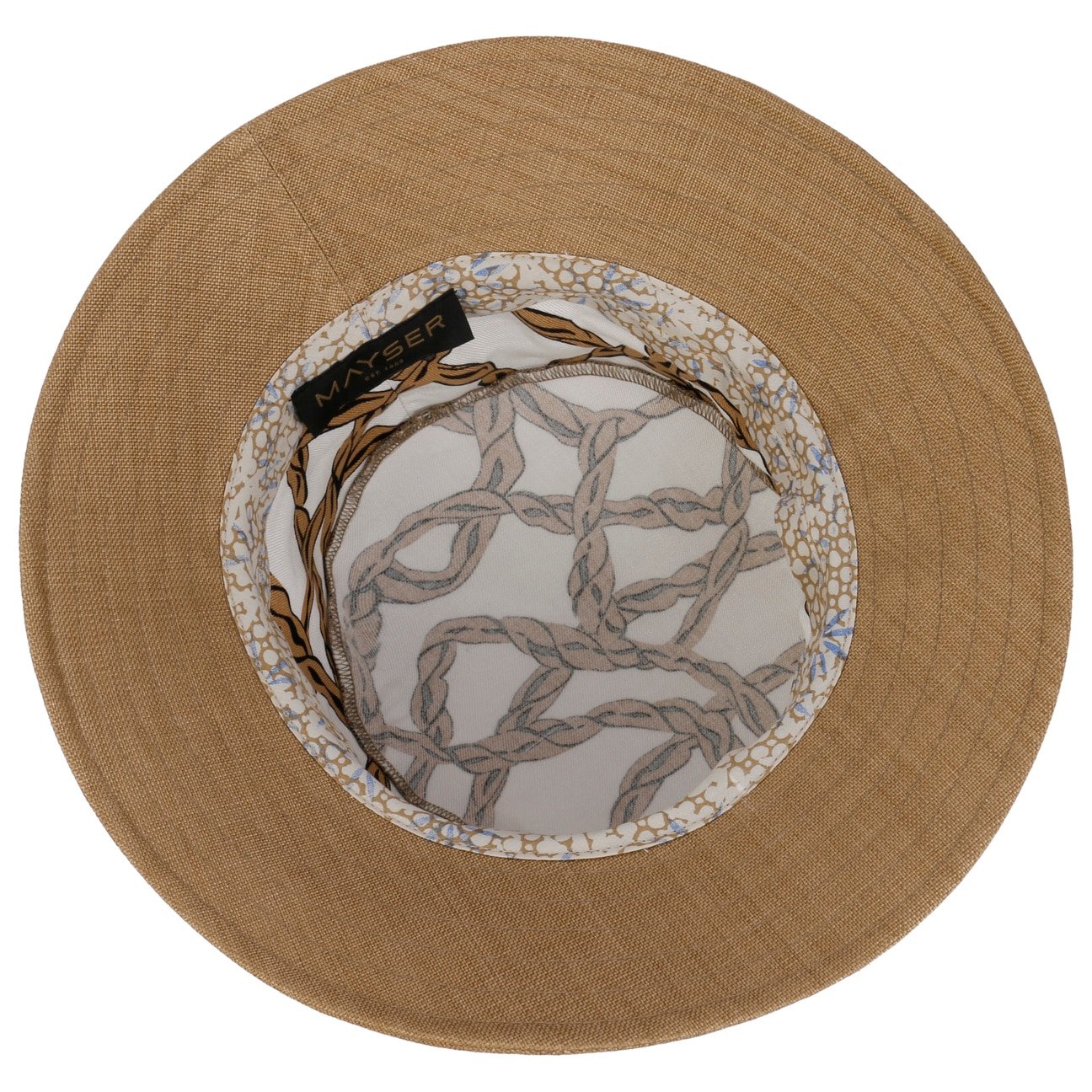 Alissa Graphics Stoffhut beige 3