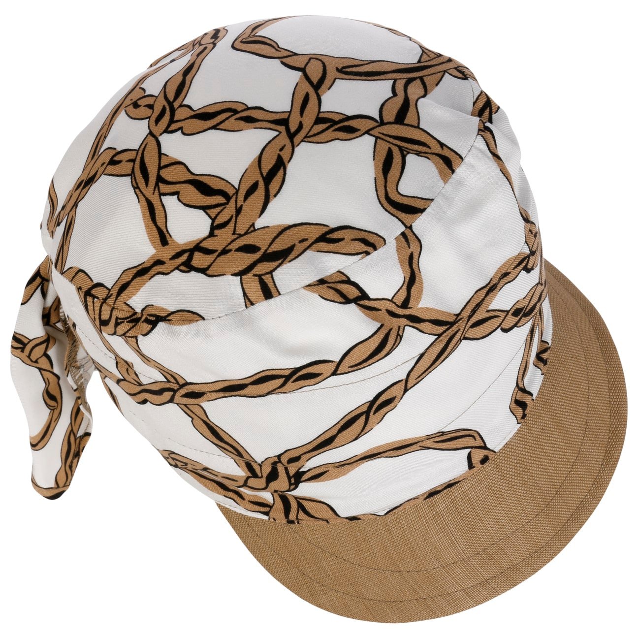 Millie Graphics Bandana Cap beige 2
