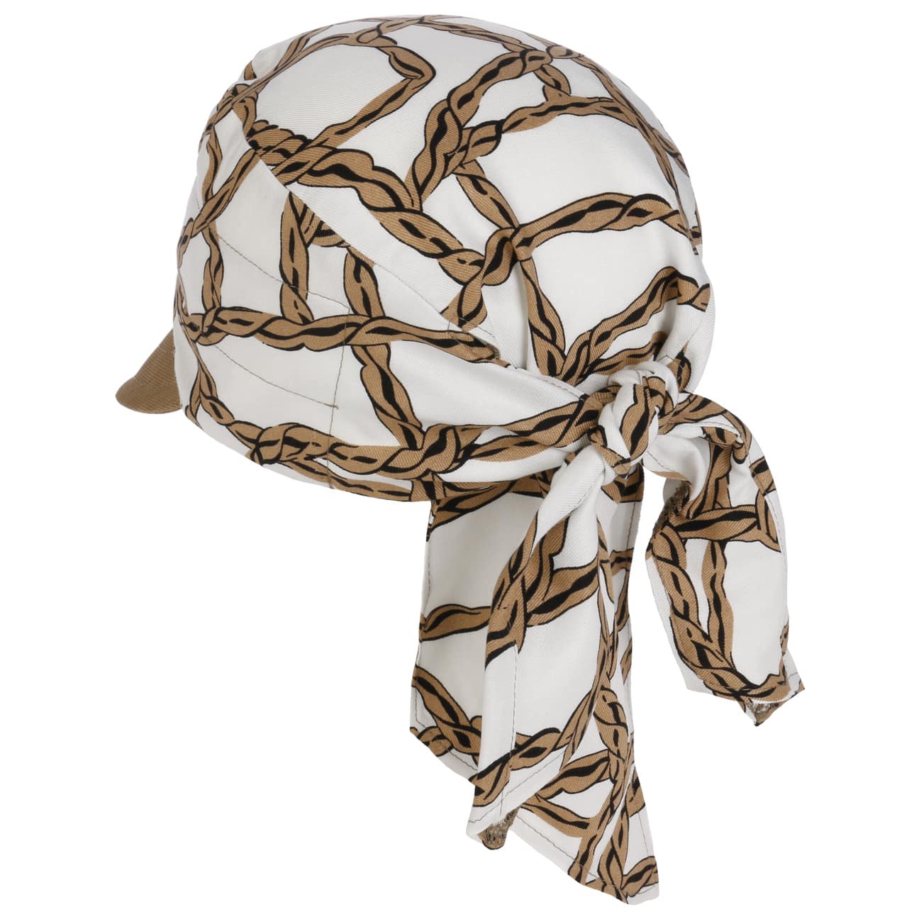 Millie Graphics Bandana Cap beige 4