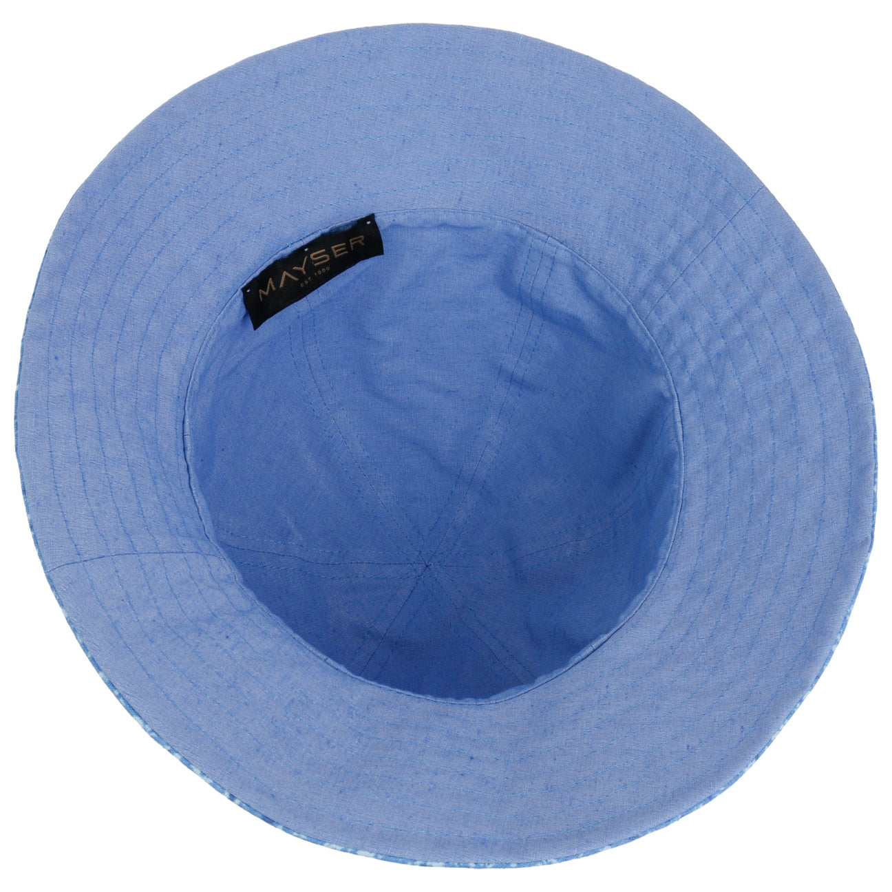 Ruth Colour Mix Stoffhut blau 3