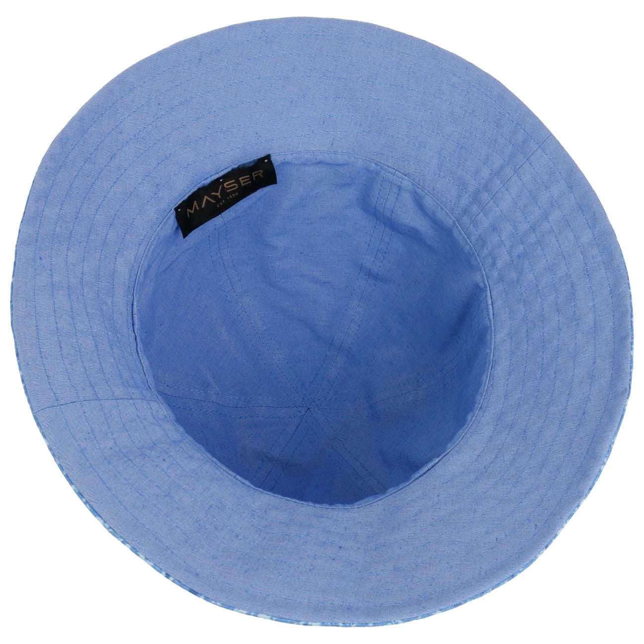 Ruth Colour Mix Stoffhatt blau 3