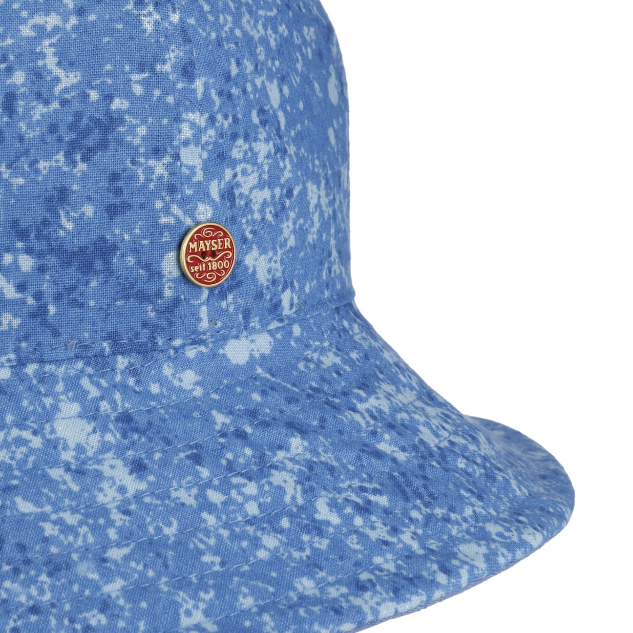 Ruth Colour Mix Stoffhut blau 4