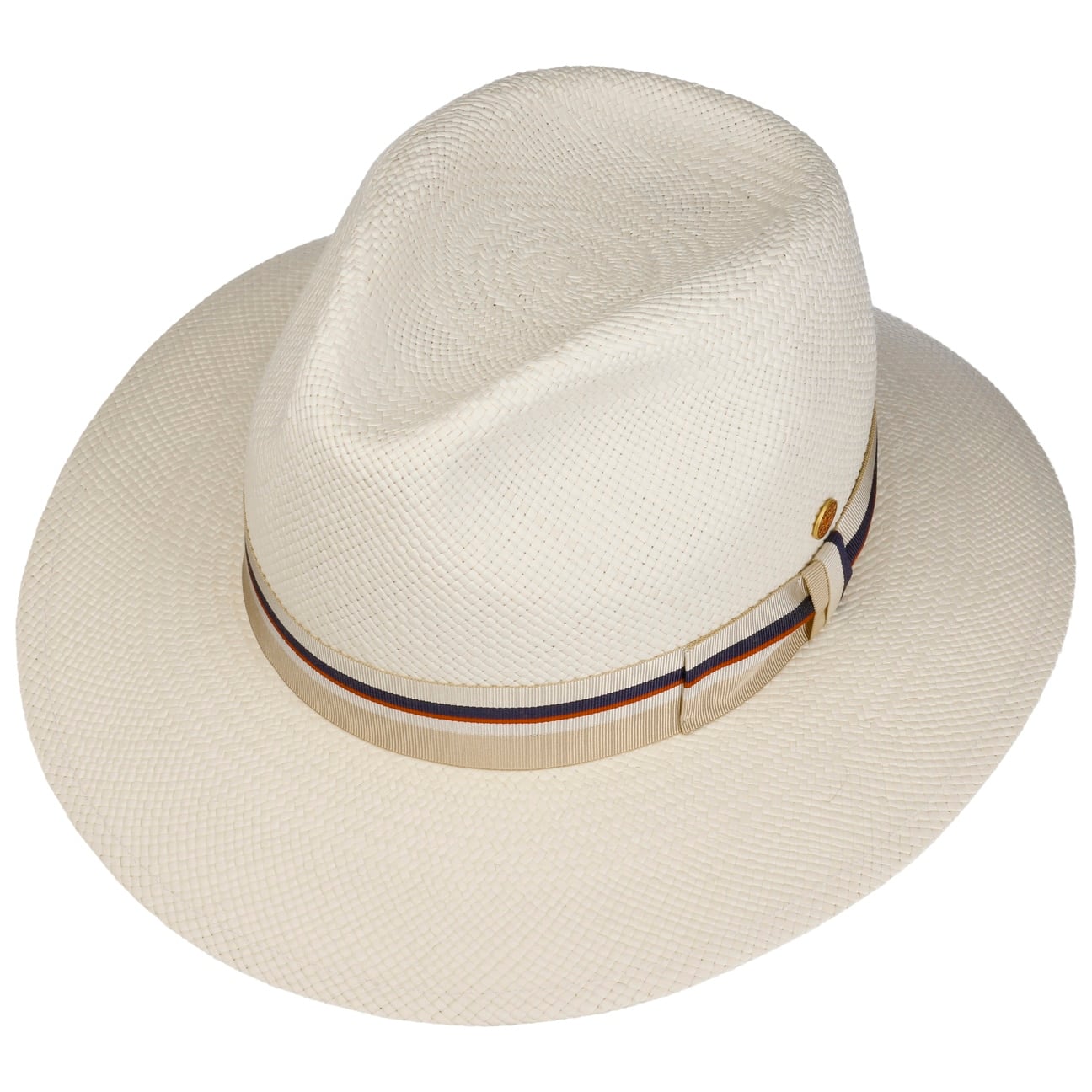 Menton Panama stråhatt cremeweiß-beige 16