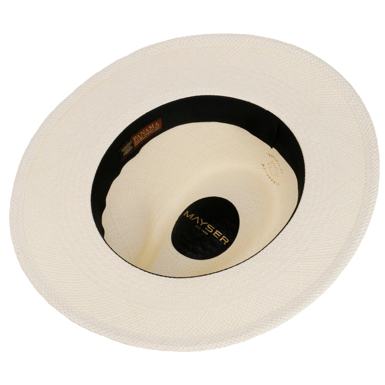 Menton Panama stråhatt cremeweiß-beige 17