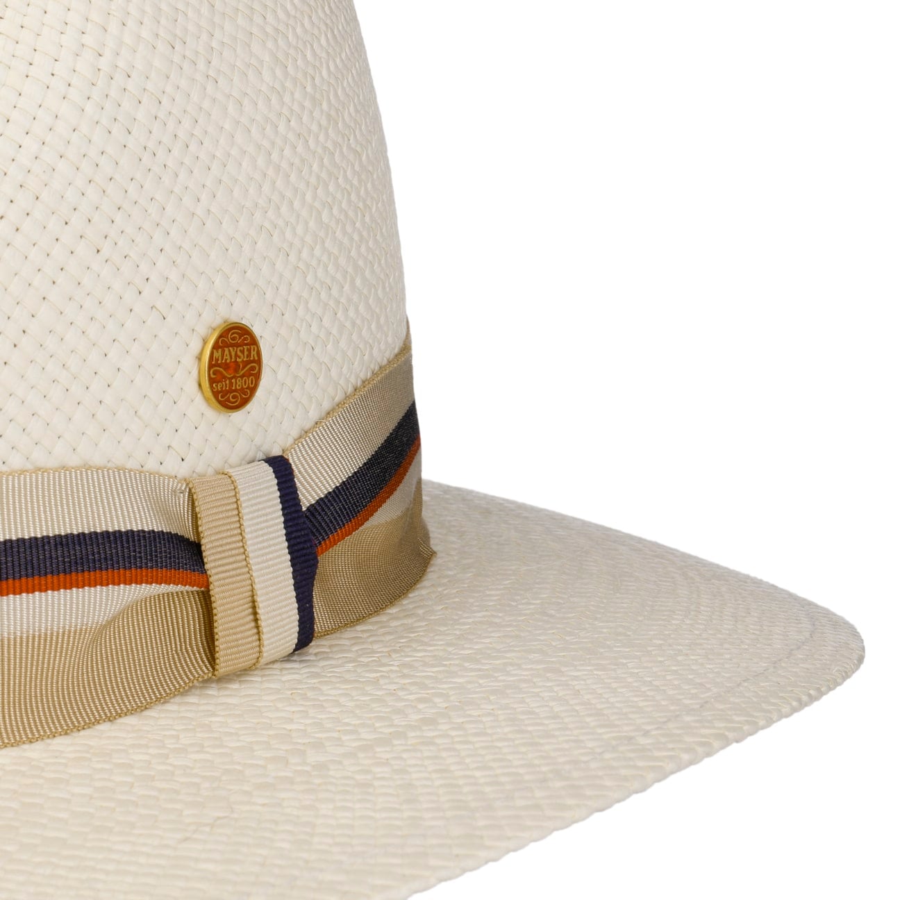 Menton Panama stråhatt cremeweiß-beige 18