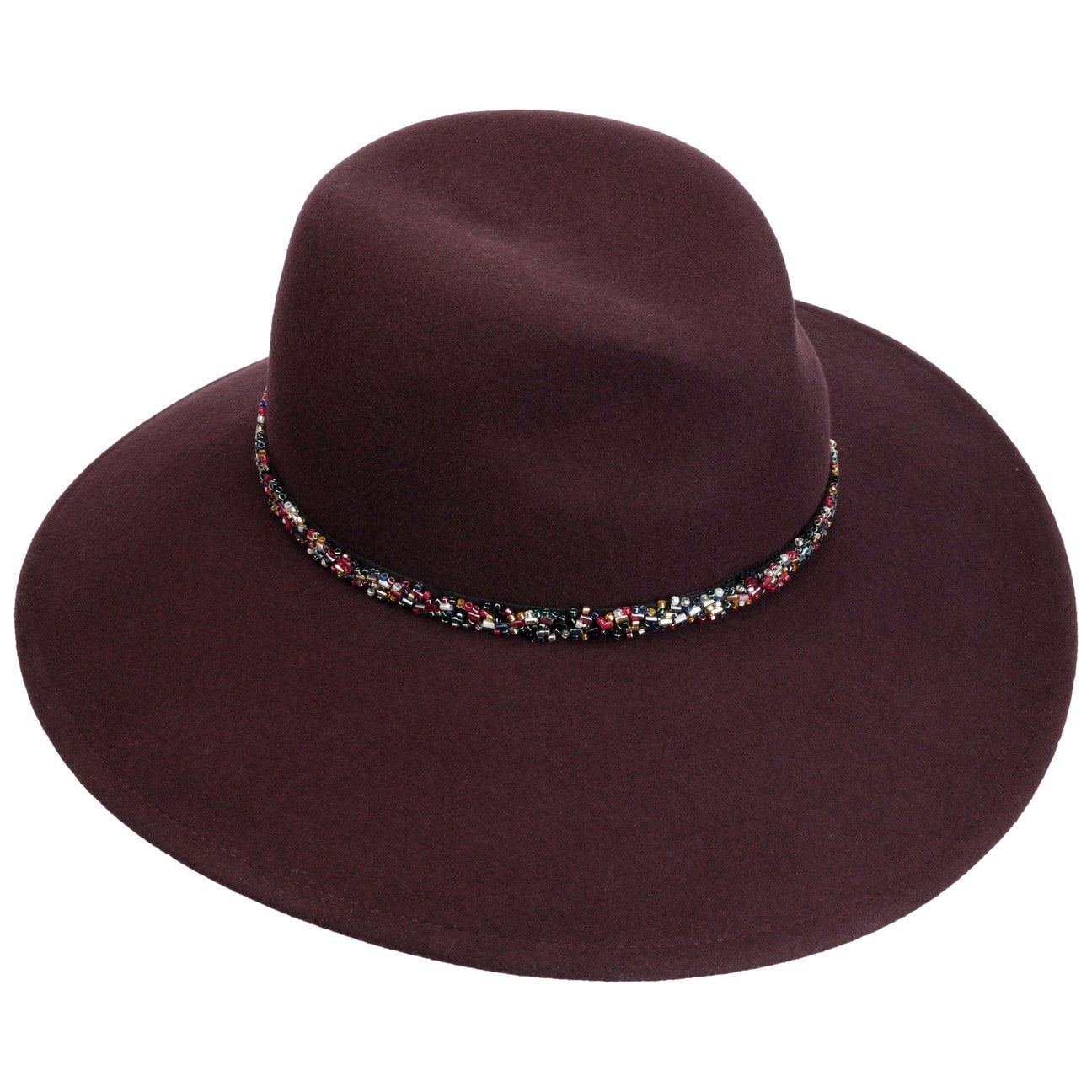 Hilary Wool Schlapphut pflaume 2