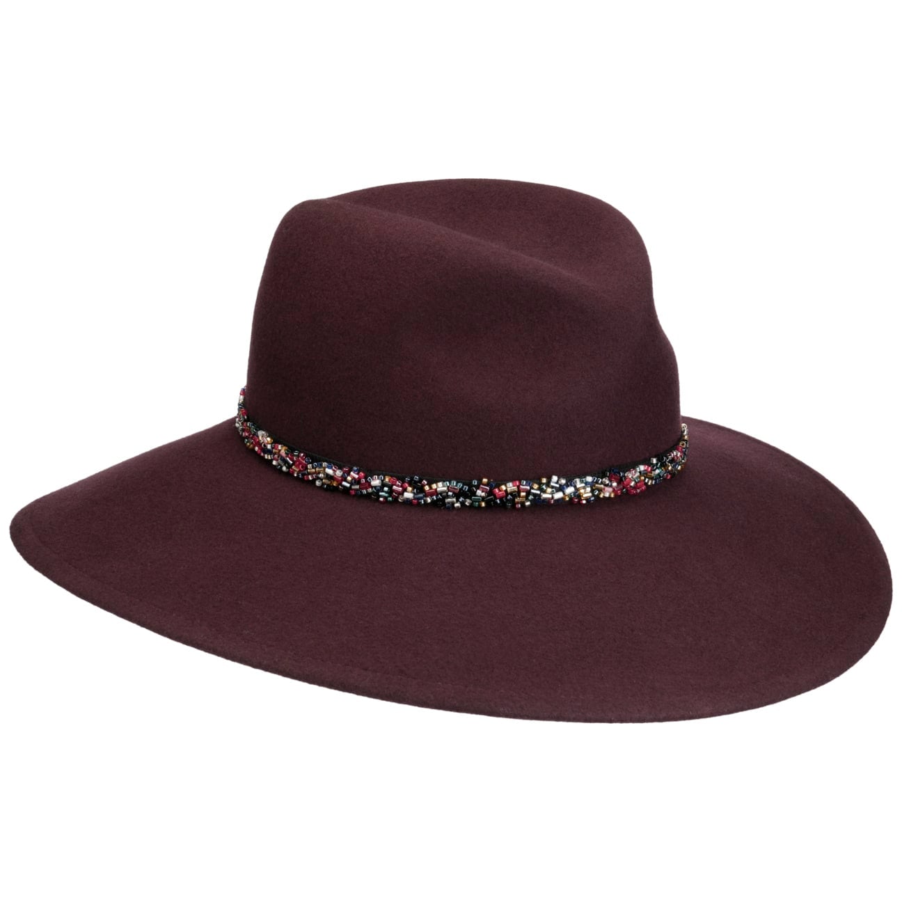 Chapeau Souple Hilary Wool pflaume 1