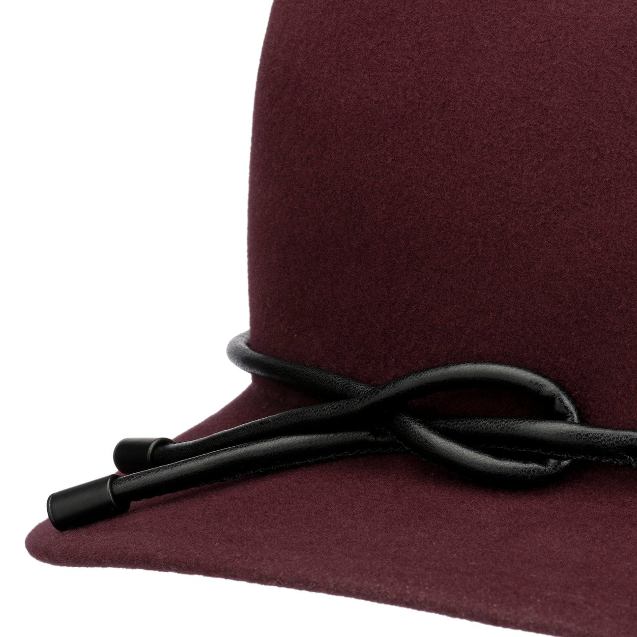 Pita Wollhut mit Kaschmir bordeaux 4