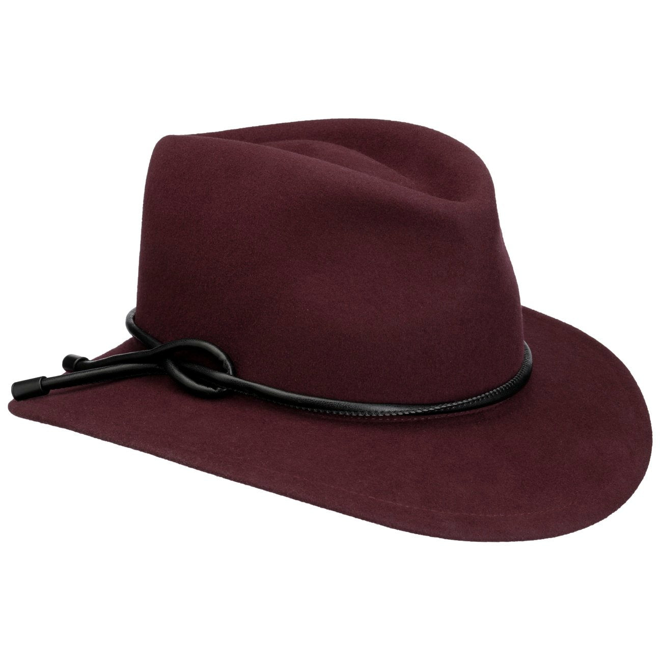 Pita Wollhut mit Kaschmir bordeaux 1