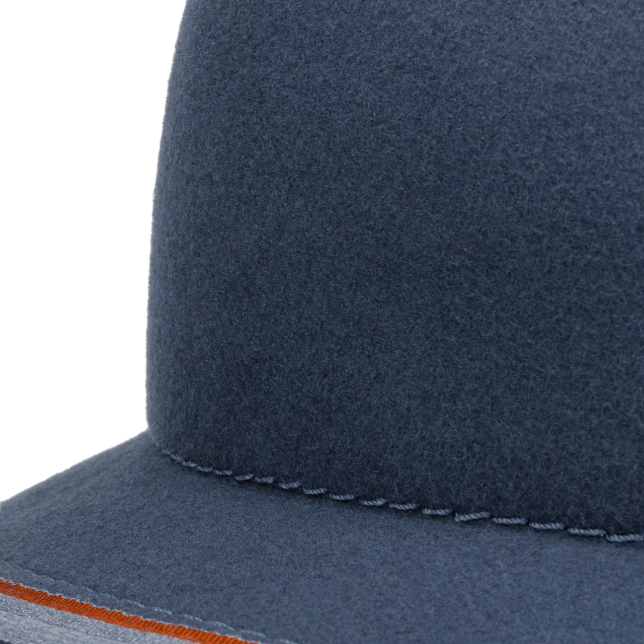 Nane Contrast Wollhut blau 5