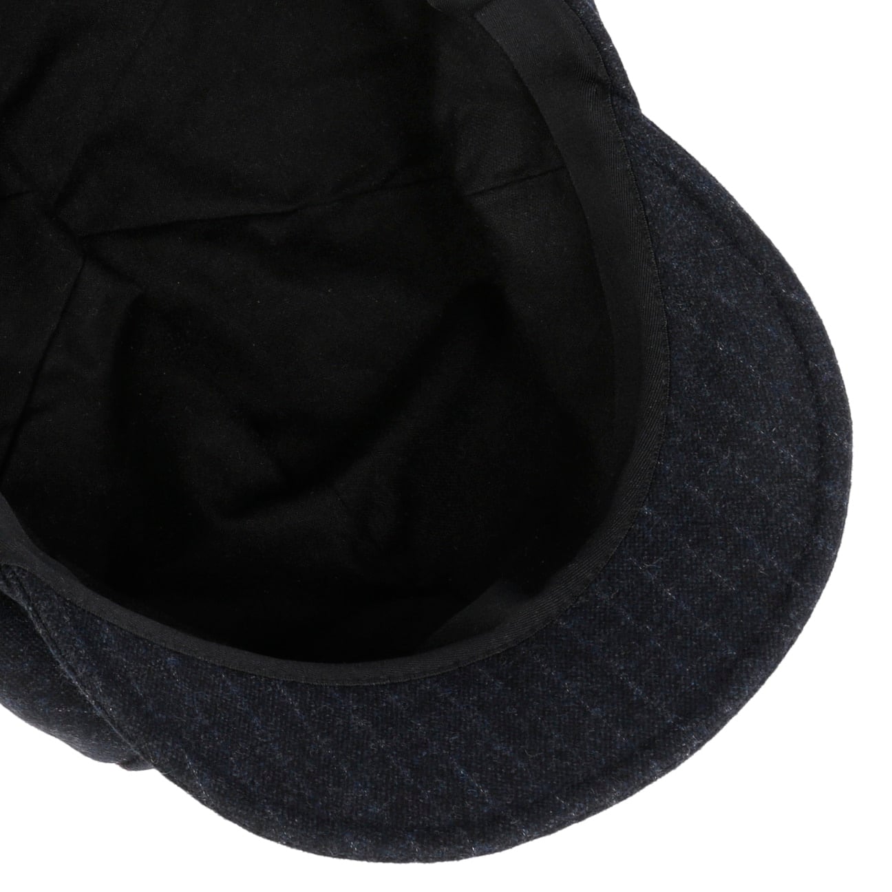Camilla Pinstripe Newsboy Cap dunkelblau 3