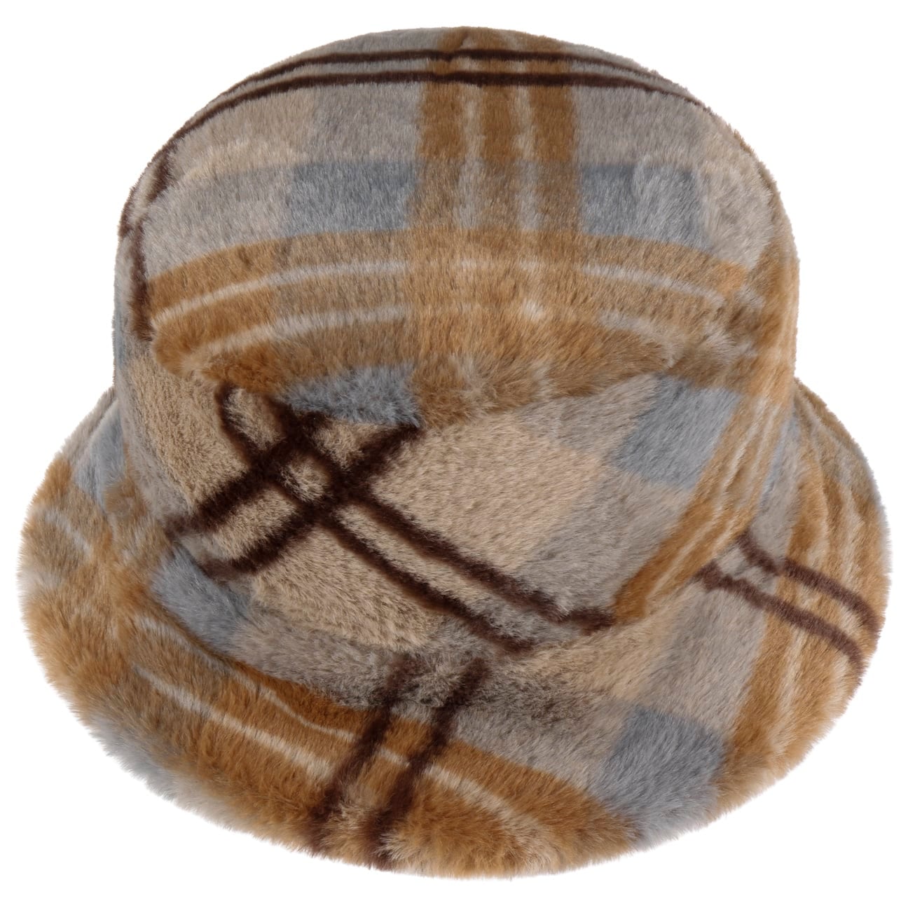 Philippa Plush Bucket Stoffhut beige 2