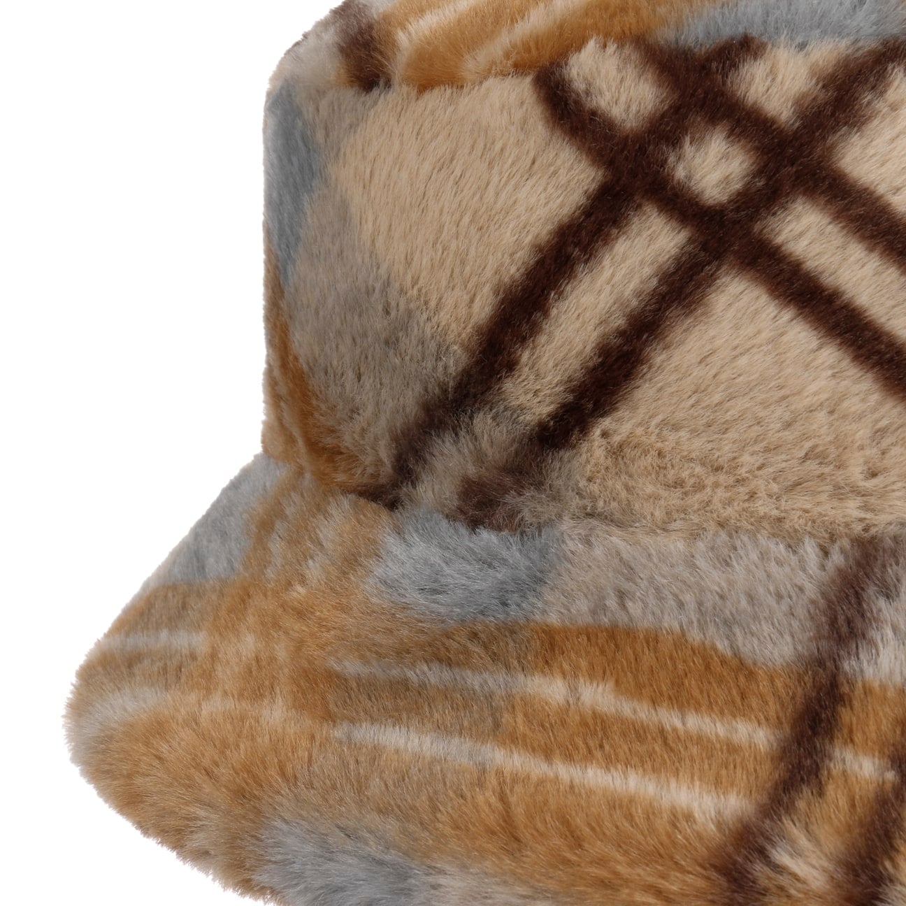 Philippa Plush Bucket Stoffhut beige 5