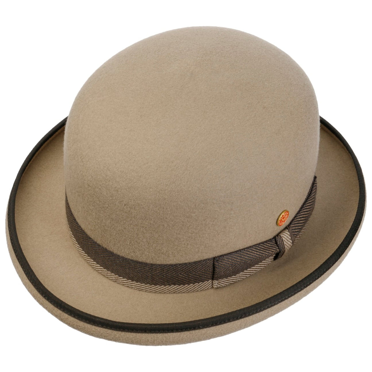 Connor Twotone plommonstop beige 2