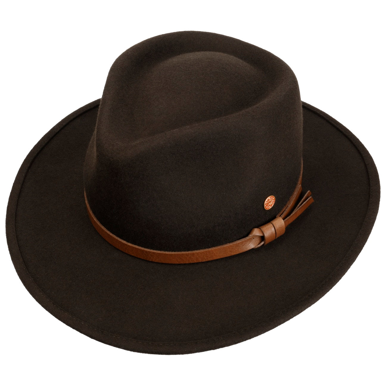 Taylor Trekking Wollen Hoed dunkelbraun 2