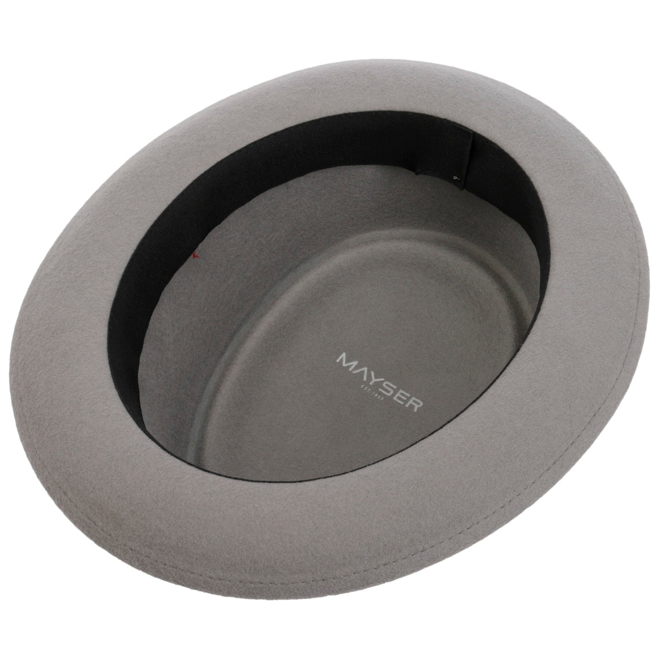 Andy Classic Pork Pie Ullhatt grau 3