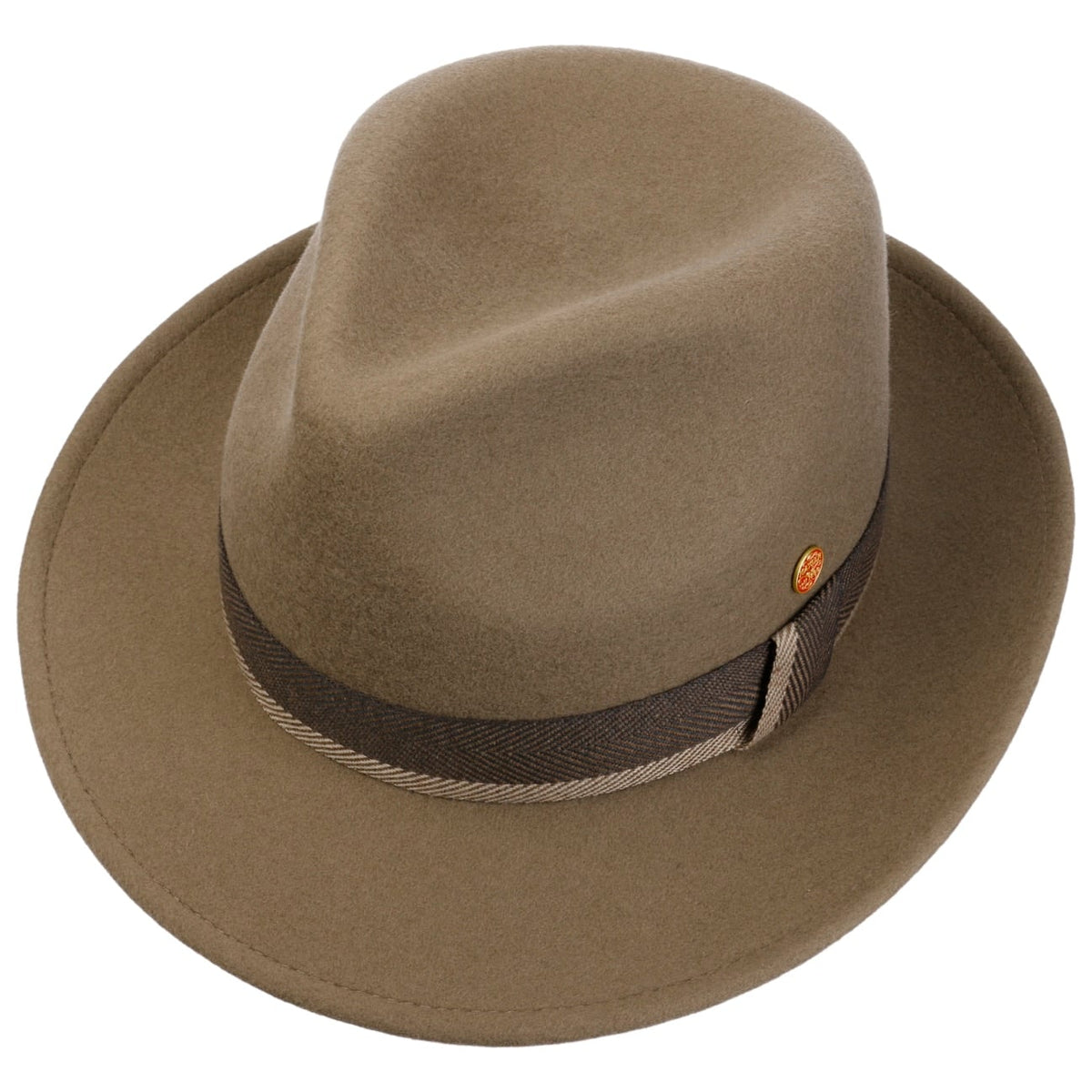 Jonathan Wool Bogart Hoed taupe 2