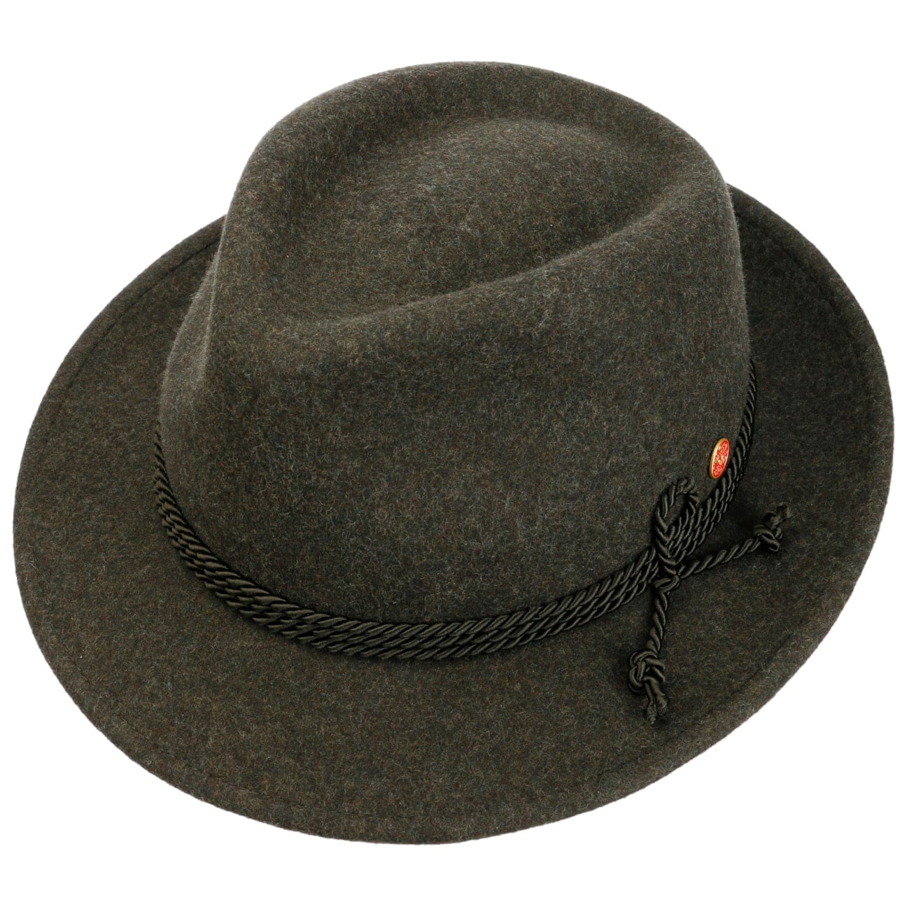 Maleo Trilby folklorehatt oliv-meliert 6