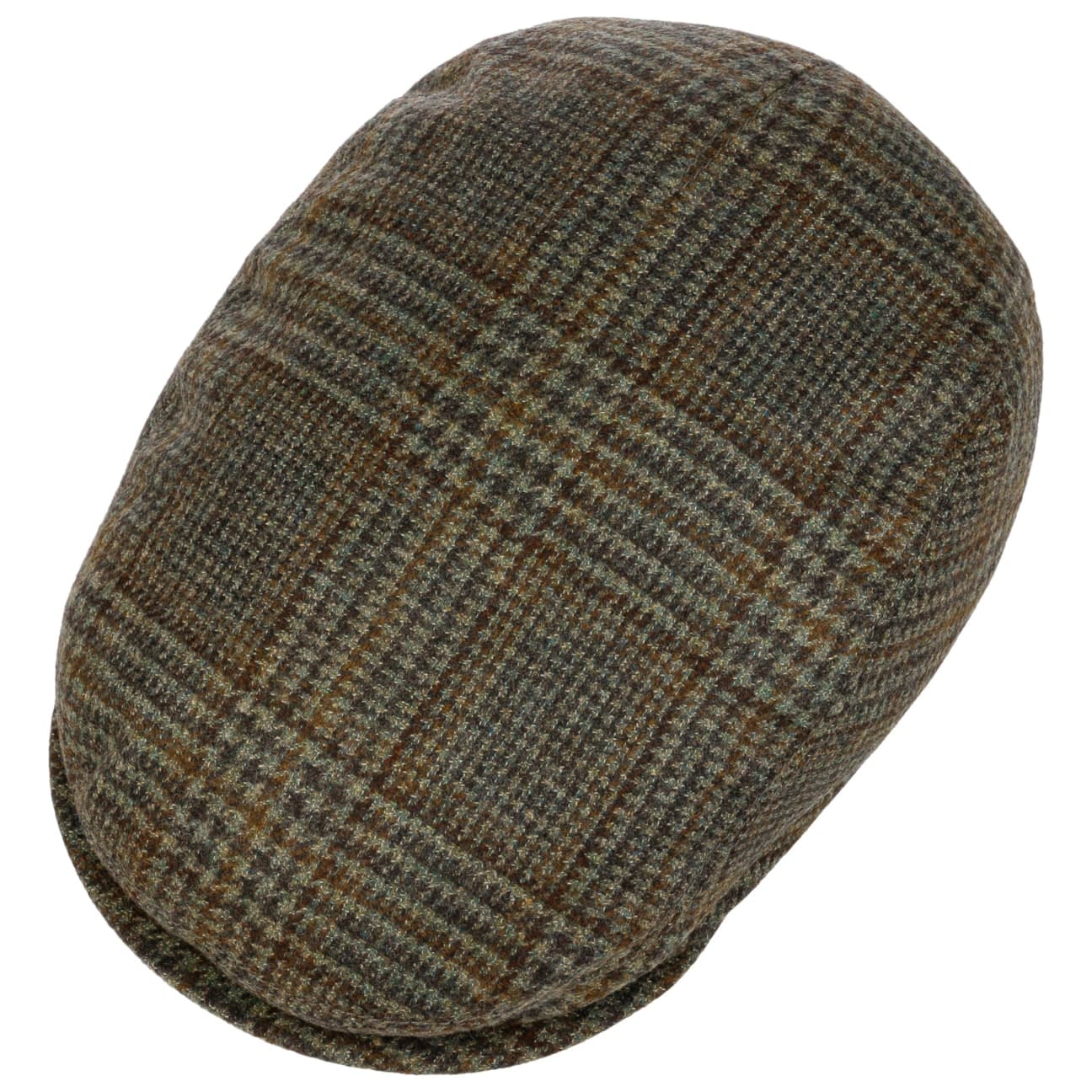 Timon Virgin Wool Flat Cap oliv 2