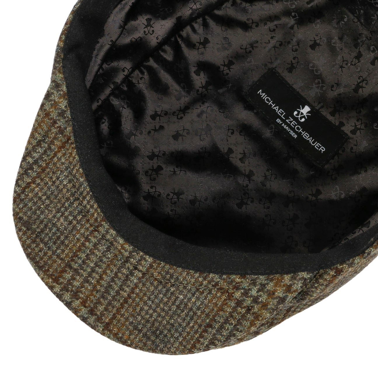 Timon Virgin Wool Flat Cap oliv 3