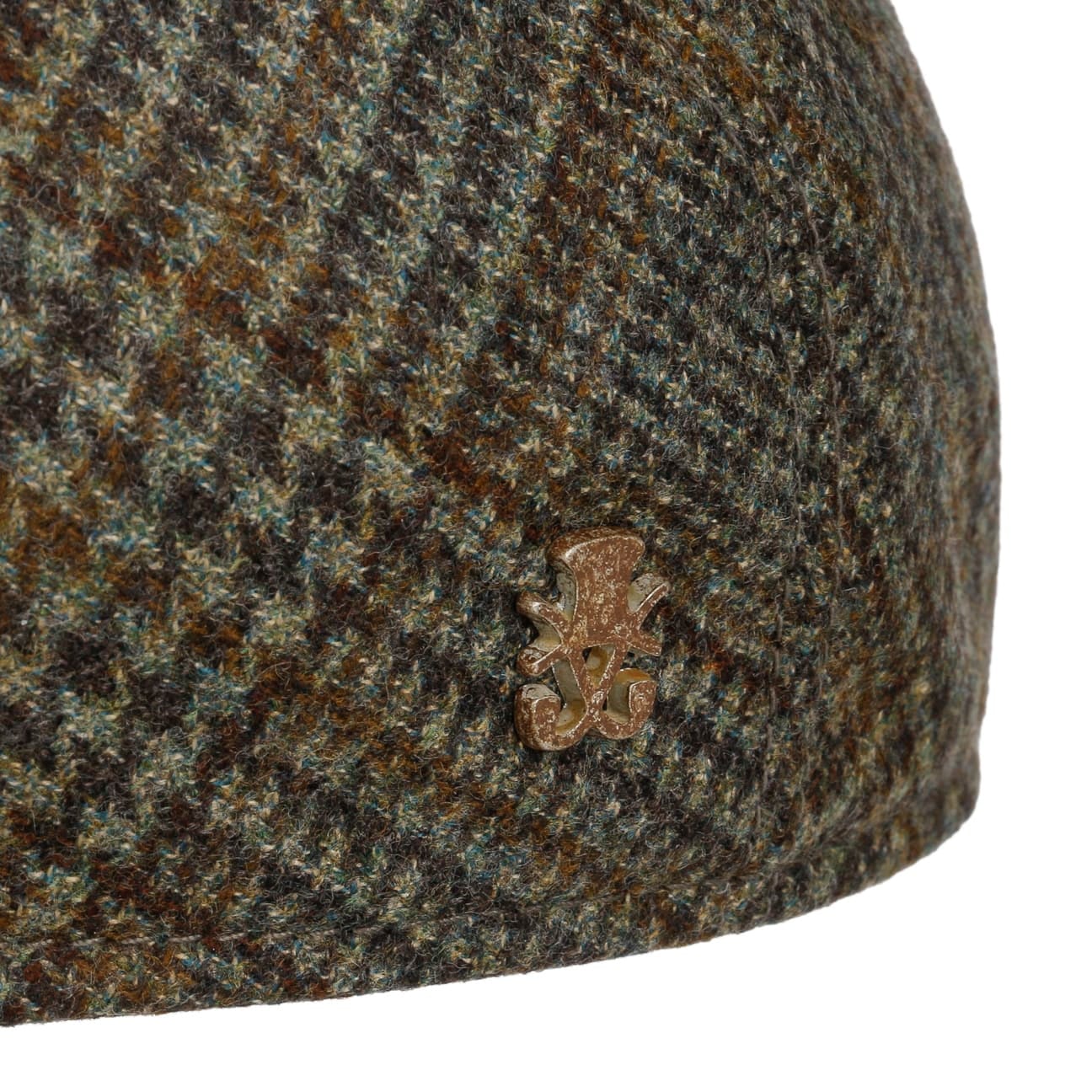 Timon Virgin Wool Flat Cap oliv 4