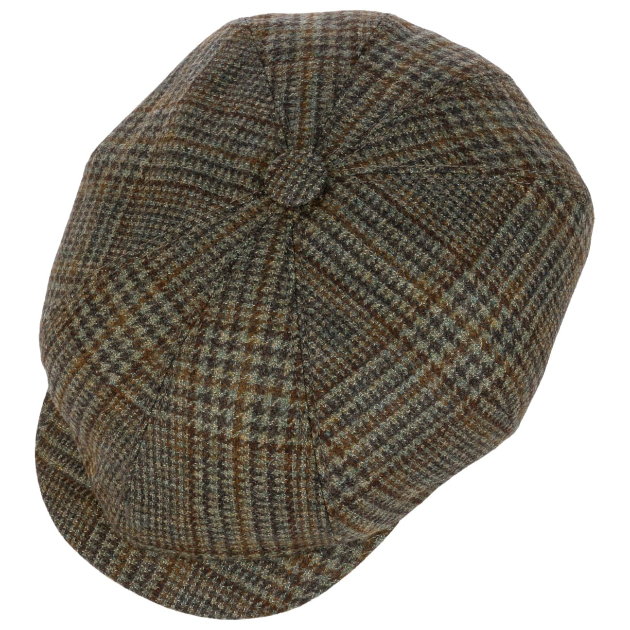 Emil Zechbauer Virgin Wool Flat Cap grün 2